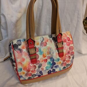 Colorful Calvin Kline purse